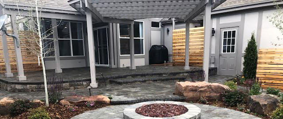 This custom patio and pergola in Denver will provide years of enjoyment.