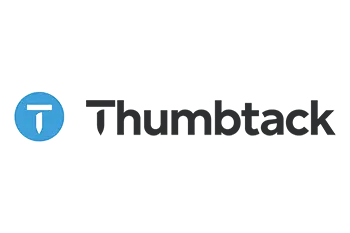 Thumbtack logo.